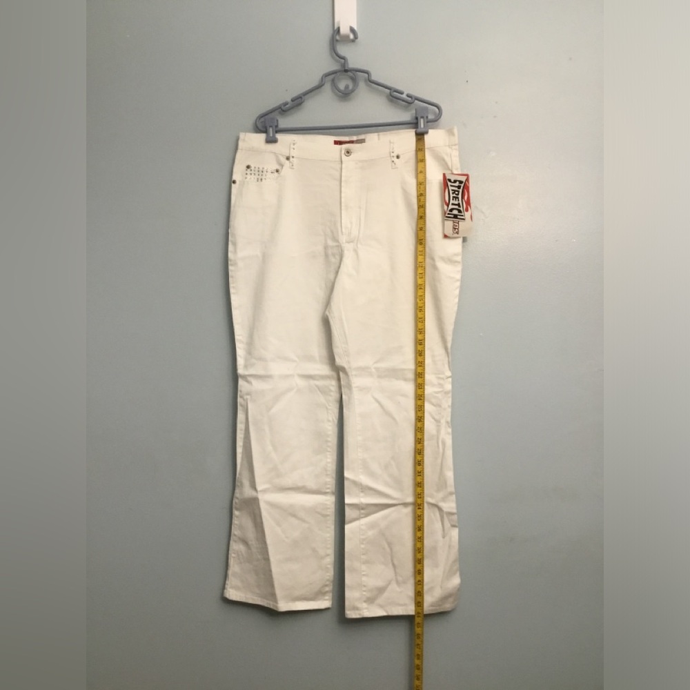 Laser jeans Stylish White Women's Flare Pants